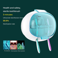 Thumbnail for Wall-Mounted UV Light Toothbrush Sanitizer Box angle 3
