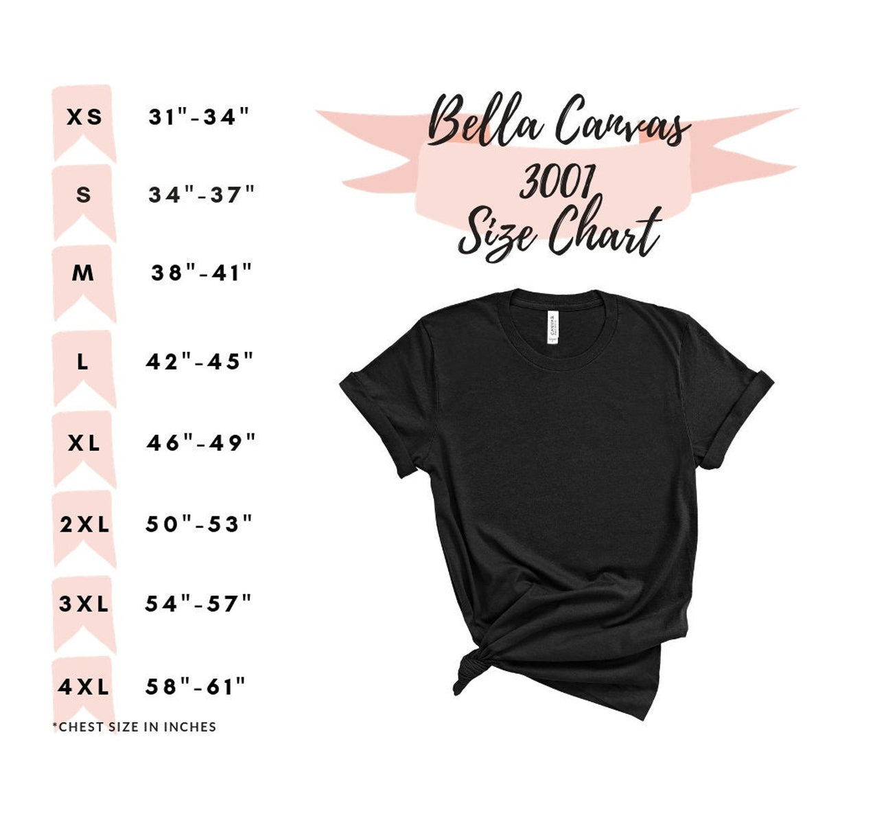 Various size shown for the Adventure Is Calling T-shirt