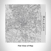 Thumbnail for Map that is engraved on the Raleigh - North Carolina Map Tumbler is displayed in flat view